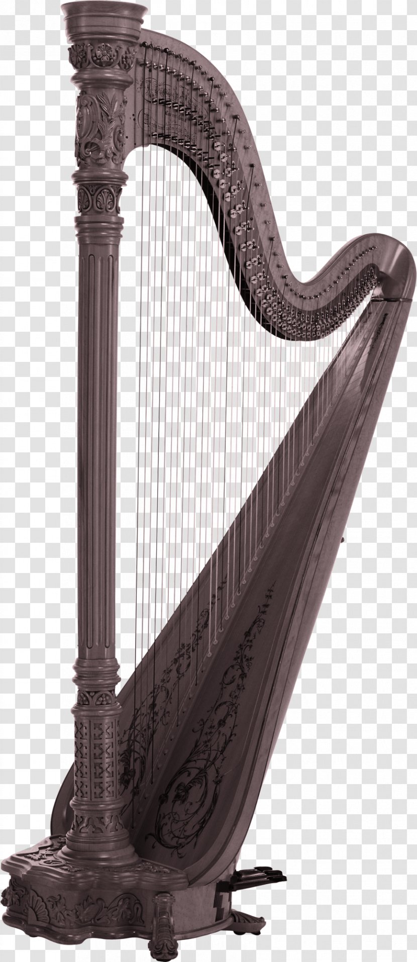 Harp Musical Instrument String - Frame Transparent PNG