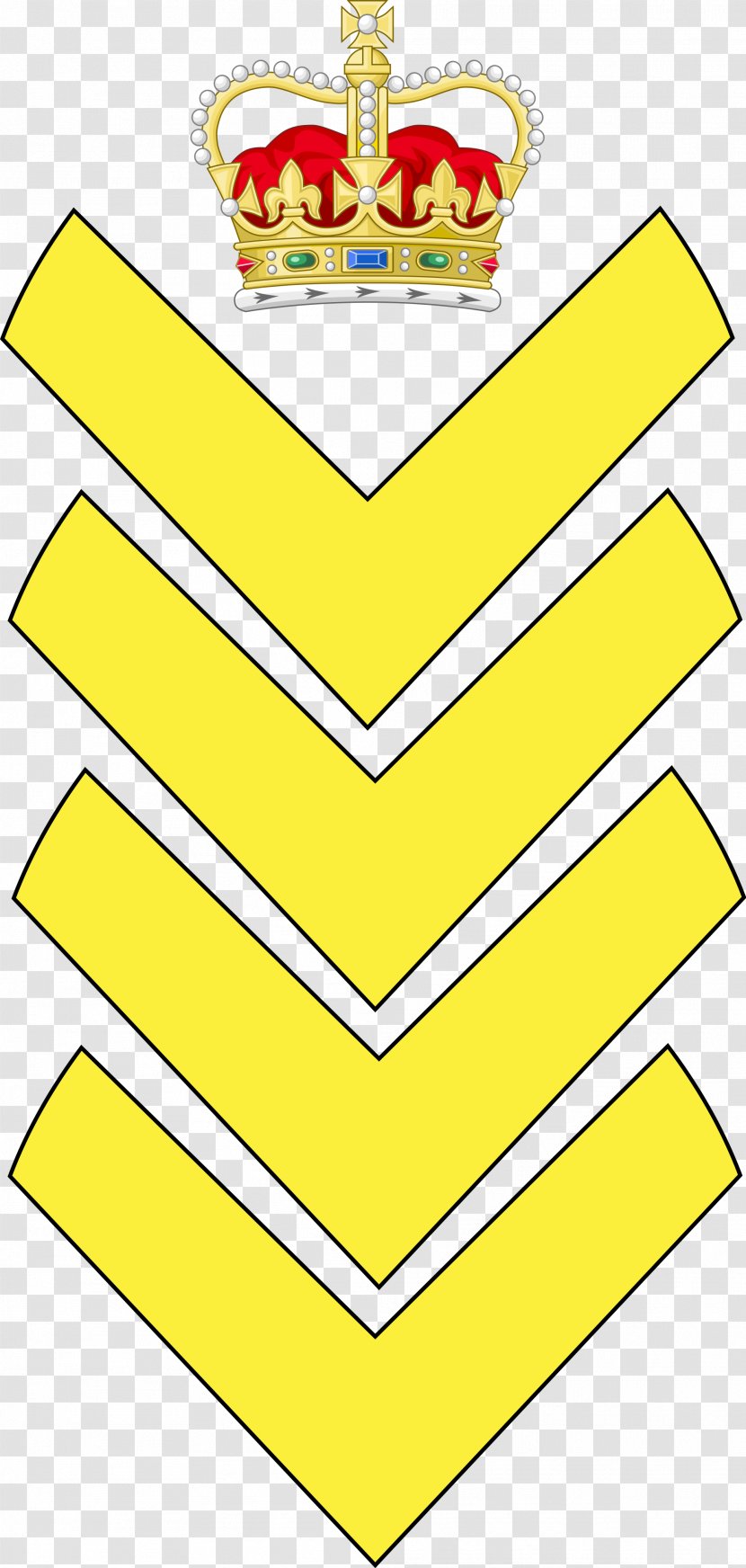 Royal Canadian Mounted Police Sergeant Major Military Rank - Area Transparent PNG