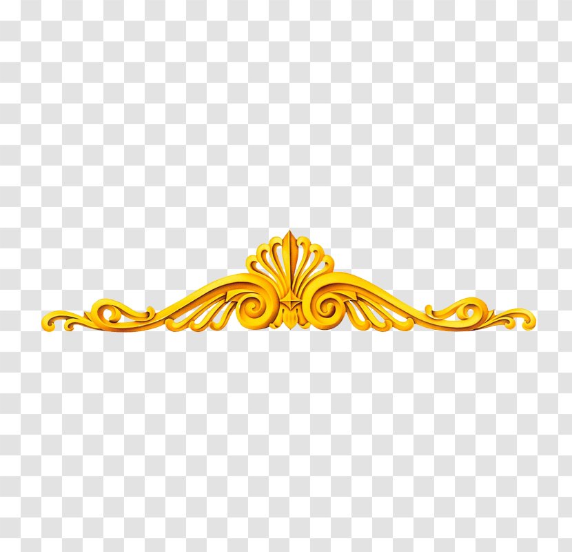 Golden - Cartoon - Pen Transparent PNG