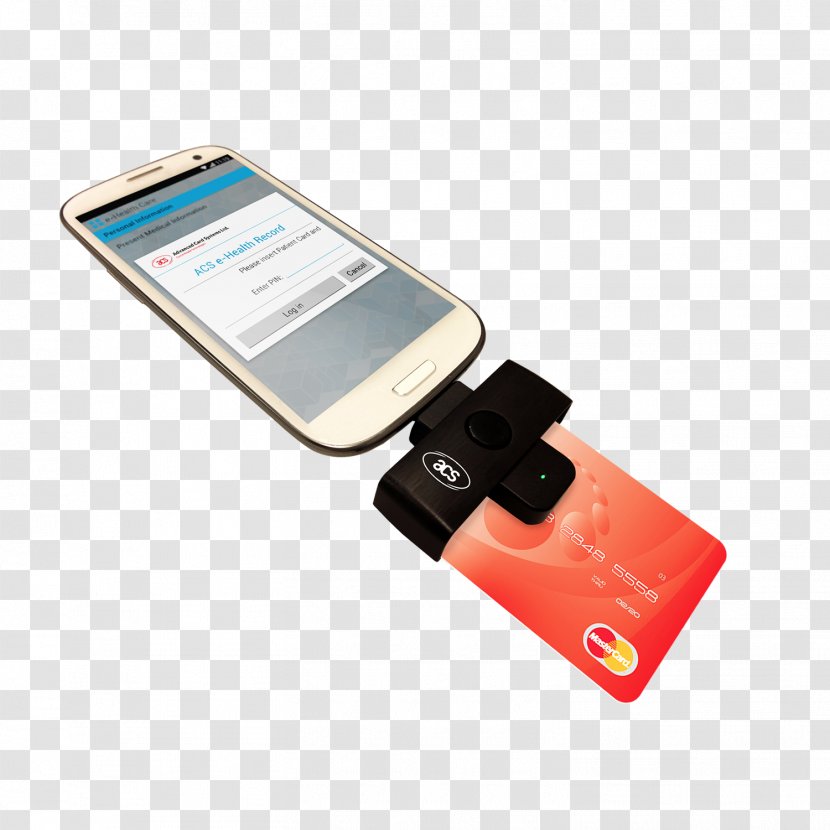Smart Card Reader Mobile Phones ISO/IEC 7816 USB - Credit - Writer Software Transparent PNG