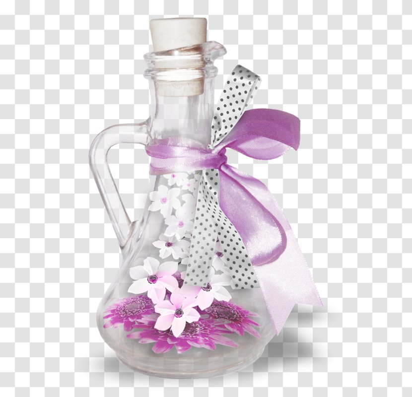 Glass Bottle Flowers In A Vase Still-Life With - Cornucopia - Album Transparent PNG
