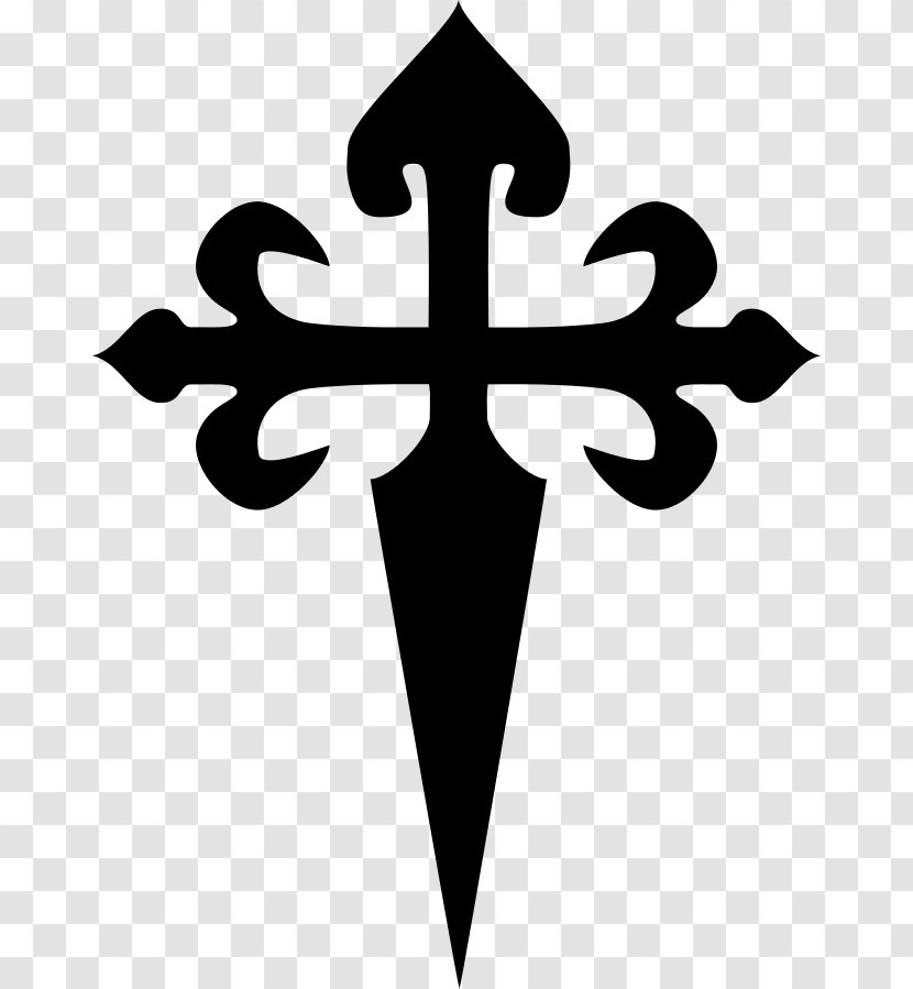 Camino De Santiago Compostela Cathedral Cross Of Saint James Christian Transparent PNG