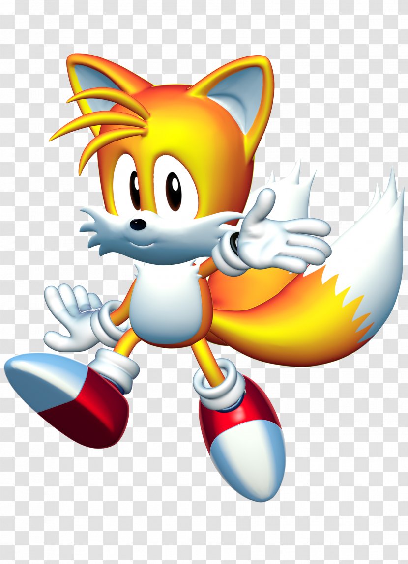Sonic Mania The Hedgehog 2 Chaos Generations Tails - Tail Transparent PNG