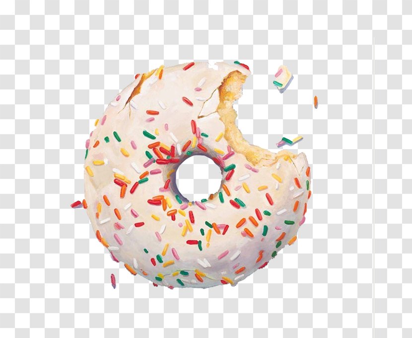 Donuts Sprinkles Drawing Illustration Food - Donut Transparent PNG