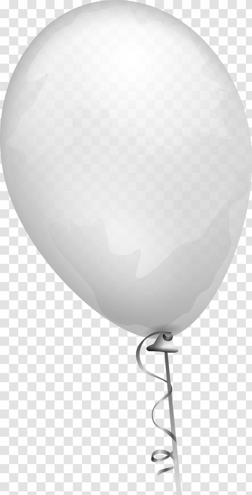 White Party Balloon Clip Art - Sphere - Watercolor Transparent PNG