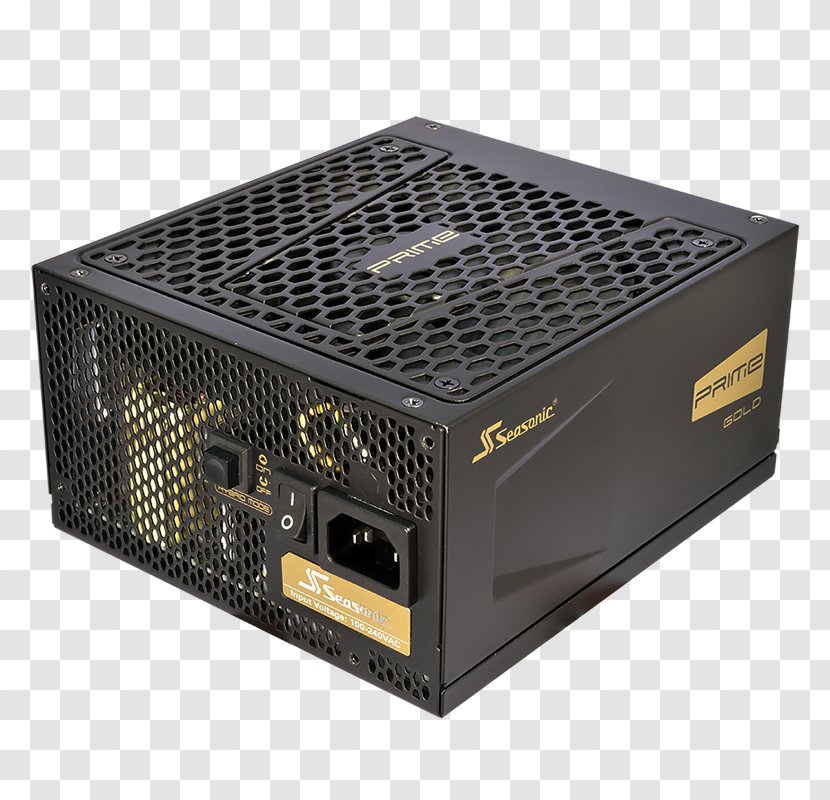Seasonic ATX Black Power Supply Unit 80 Plus Sea Sonic PRIME 1000 W Gold, PC-Netzteil Adapter/Cable - Ac Adapter - Host Transparent PNG
