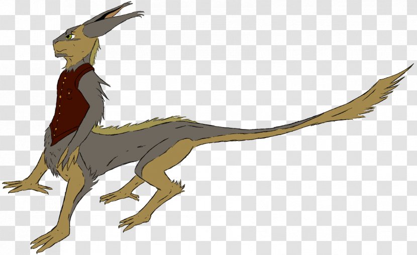 Velociraptor Tyrannosaurus Dragon Terrestrial Animal - Mythical Creature Transparent PNG