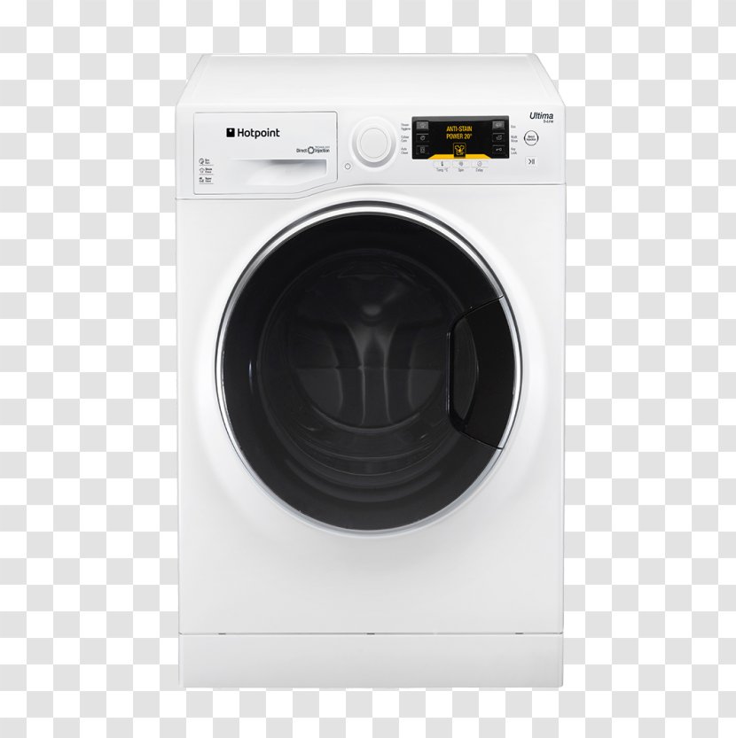 Clothes Dryer Washing Machines Hotpoint Combo Washer - Aquastop - Line Transparent PNG