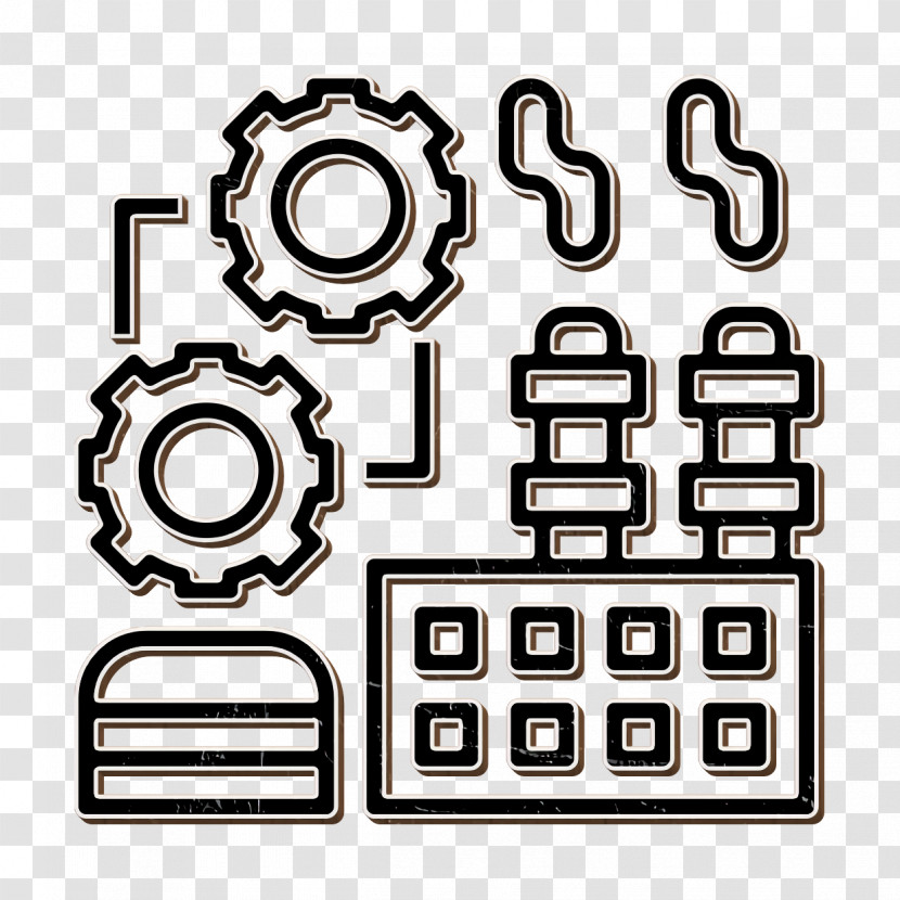 Heavy And Power Industry Icon Factory Icon Power Icon Transparent PNG