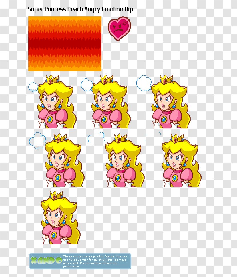 Super Princess Peach Smiley Image Illustration Transparent PNG