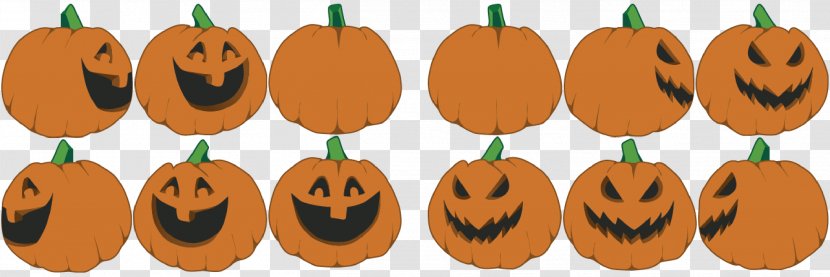 Jack-o'-lantern Calabaza Winter Squash Cucurbita Clip Art - Fruit - Bad Sheet Transparent PNG