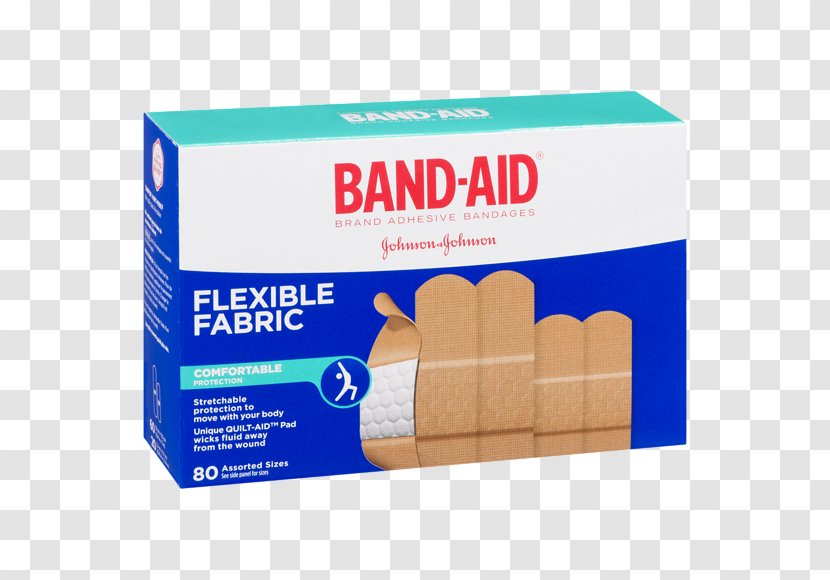 Band-Aid Adhesive Bandage First Aid Kits Supplies - Flexibility - Brand Transparent PNG
