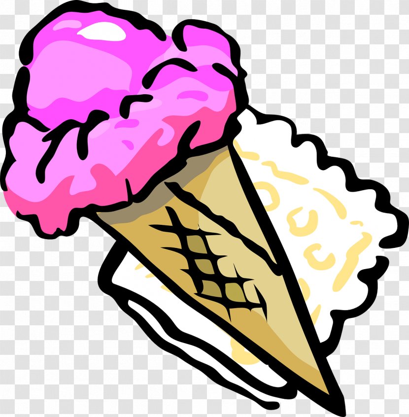 Ice Cream Cones Gelato Pops - Waffle Transparent PNG