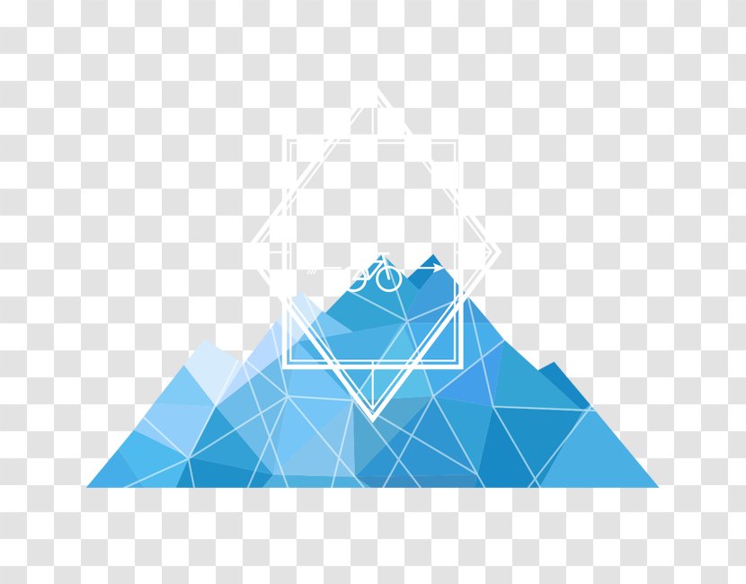 Euclidean Vector - Azure - Iceberg Transparent PNG