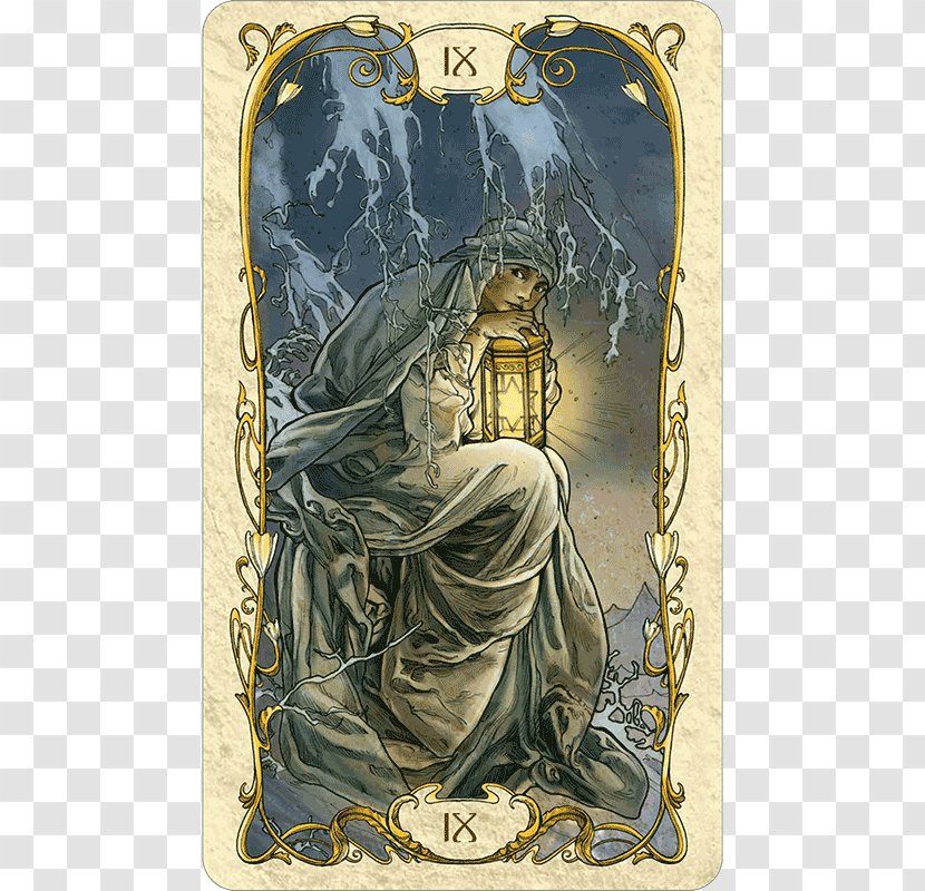 The Hermit Tarot Justice Magician - Moon - Miniature Transparent PNG