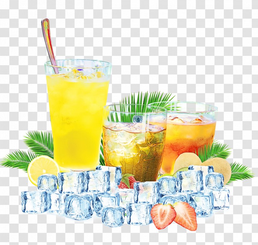 Summer Fruit Juice - Spritzer - Distilled Beverage Fuzzy Navel Transparent PNG
