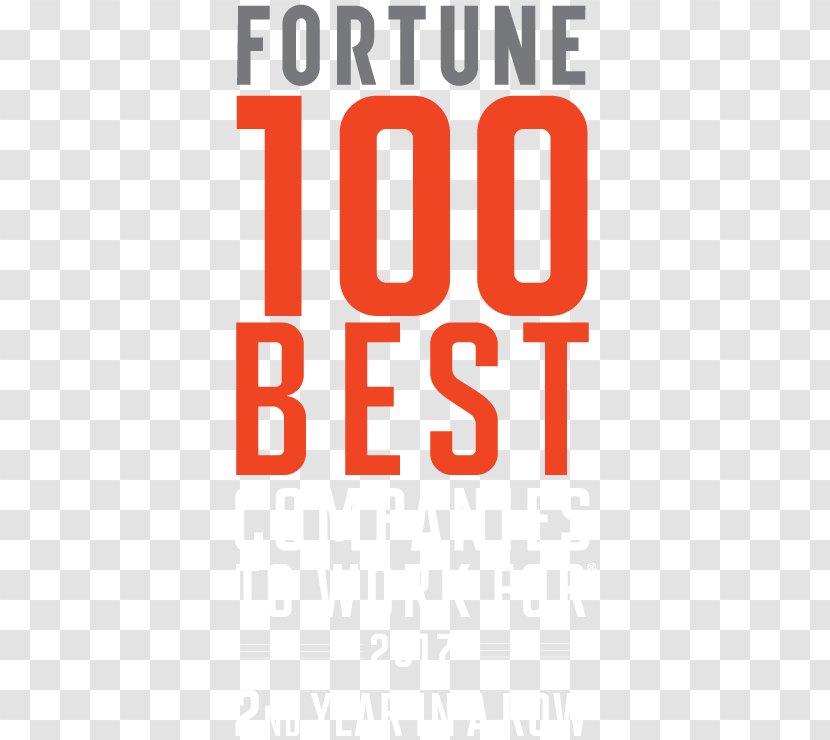 100 Best Companies To Work For Fortune 500 Business Company - Text Transparent PNG