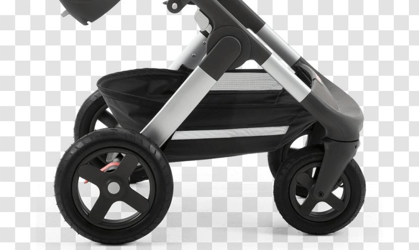 Baby Transport Stokke Trailz Stroller Carry Cot Infant AS - Shopping Basket Transparent PNG