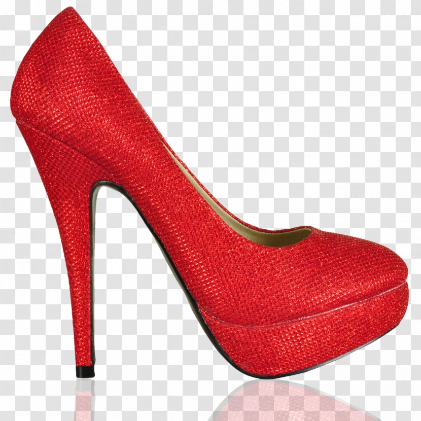 Heel Shoe - Pump - Red High Heels Transparent PNG