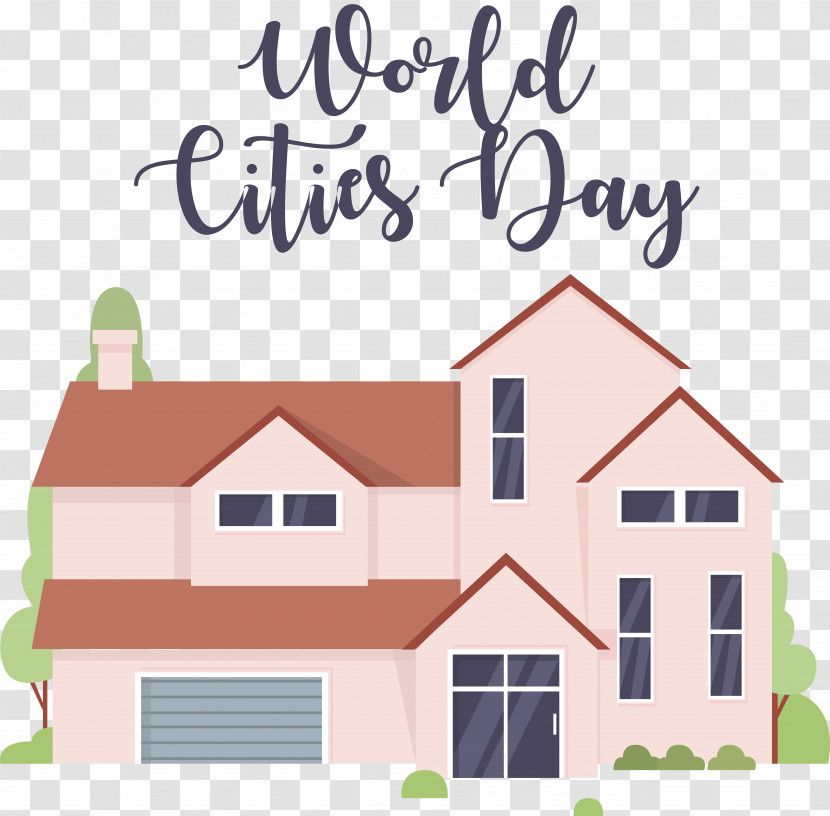 World Cities Day City Building House Transparent PNG