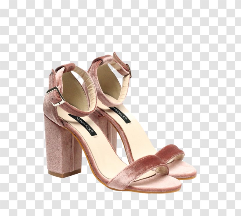 Sandal High-heeled Footwear Flip-flops Platform Shoe - High Heel Transparent PNG