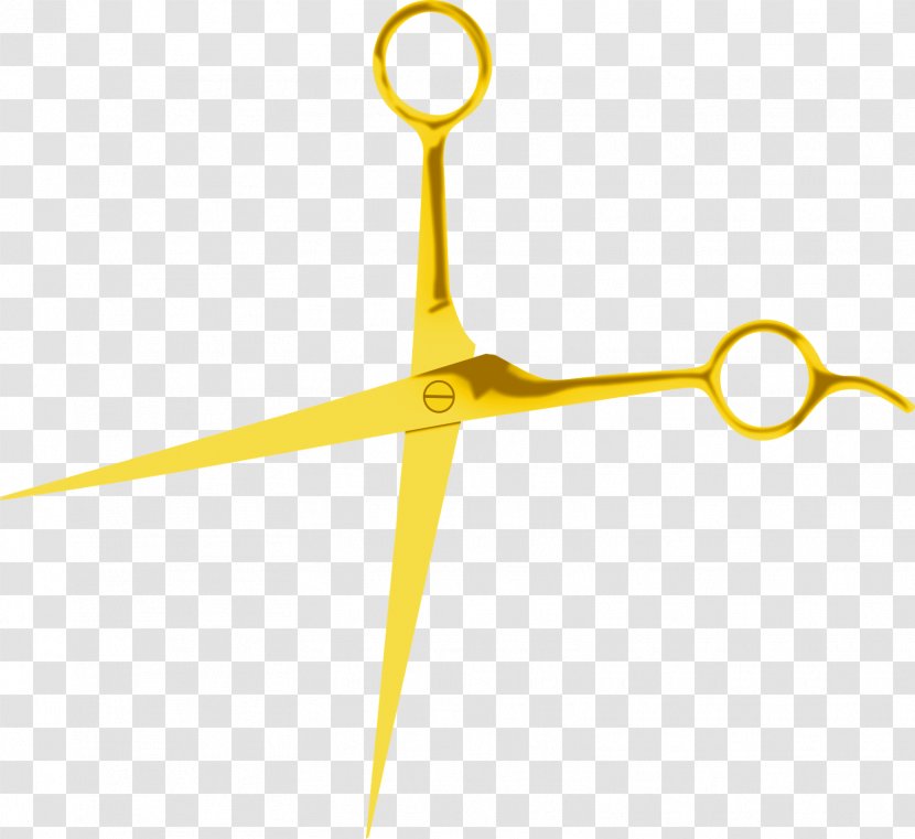 Scissors Logo Drawing - Hair Transparent PNG
