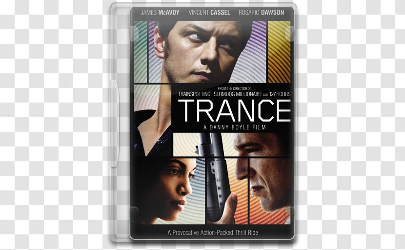 Vincent Cassel Trance Film Director Actor - Rosario Dawson Transparent PNG