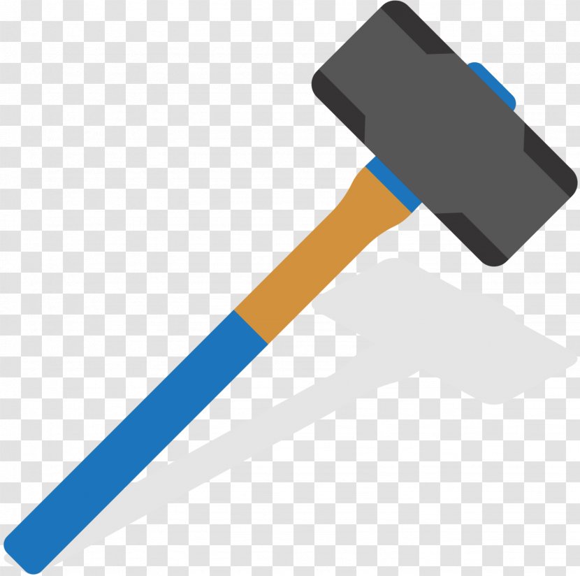 Hammer Splitting Maul Mallet Line Product Design - Tool Transparent PNG