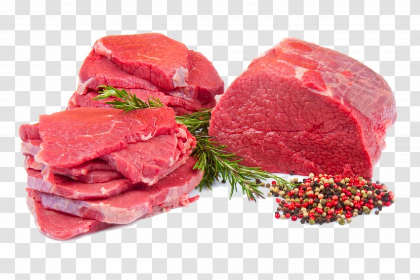 Steak Seafood Red Meat Beef - Heart - Ingredients Transparent PNG