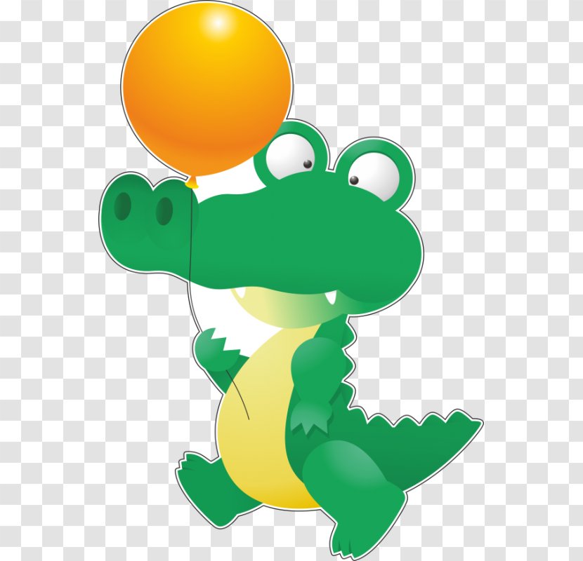 Crocodile Cartoon - Birthday - Crocodilia Transparent PNG