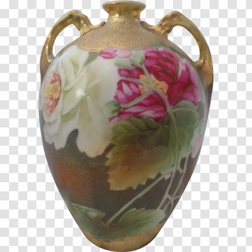 Vase Ceramic Pottery Jug Urn - Porcelain Transparent PNG