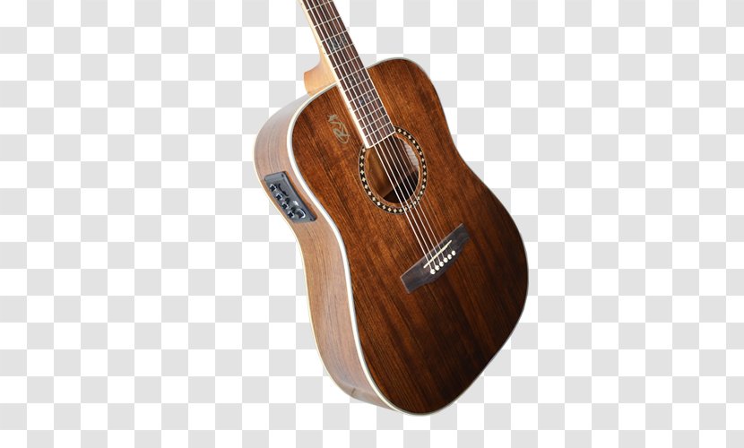 Acoustic Guitar Ukulele Cuatro Tiple Electric - Varnish - Mahogany Wood Grain Transparent PNG