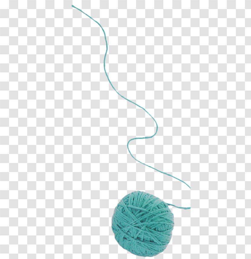 Turquoise Wool - Design Transparent PNG