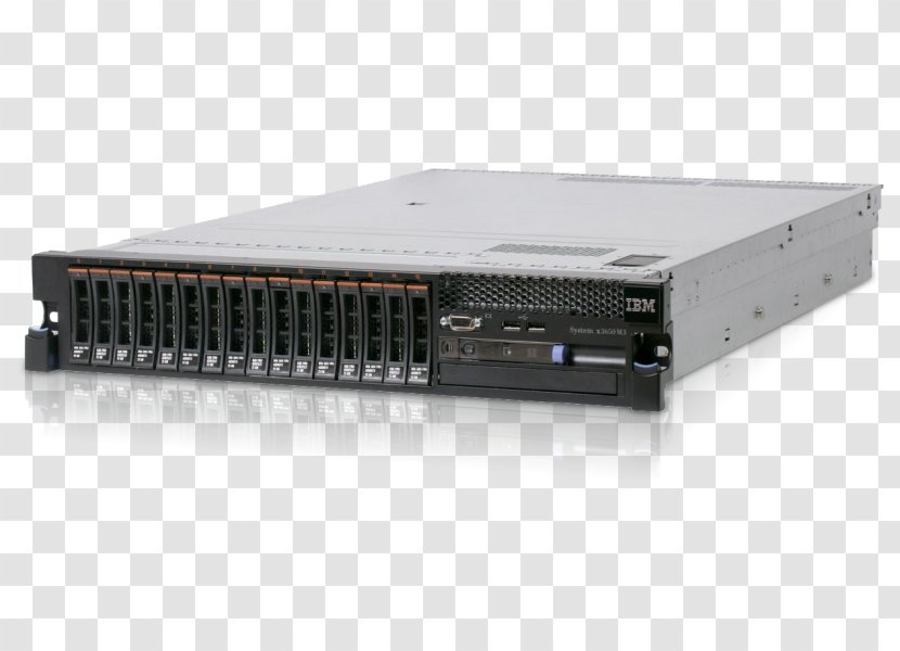 Intel IBM System X Xeon Computer Servers - Electronic Device Transparent PNG