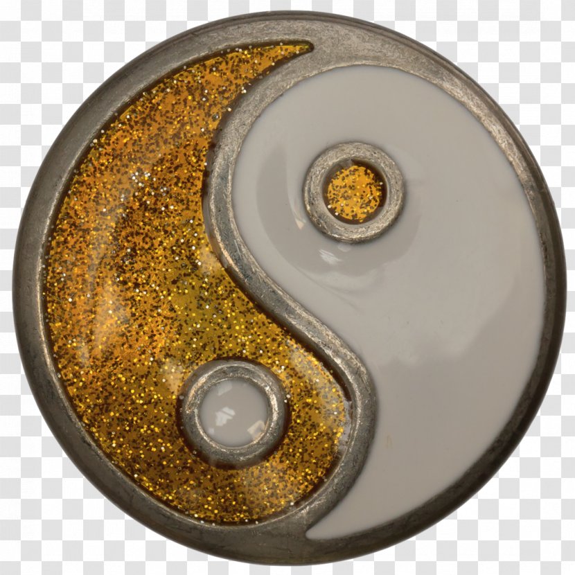 Yin And Yang Chunk Babbuccia Gold Transparent PNG