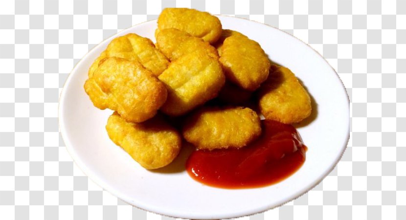 McDonalds Chicken McNuggets Fried Nugget Buffalo Wing - Deep Frying - A Pieces In Tomato Sauce Transparent PNG