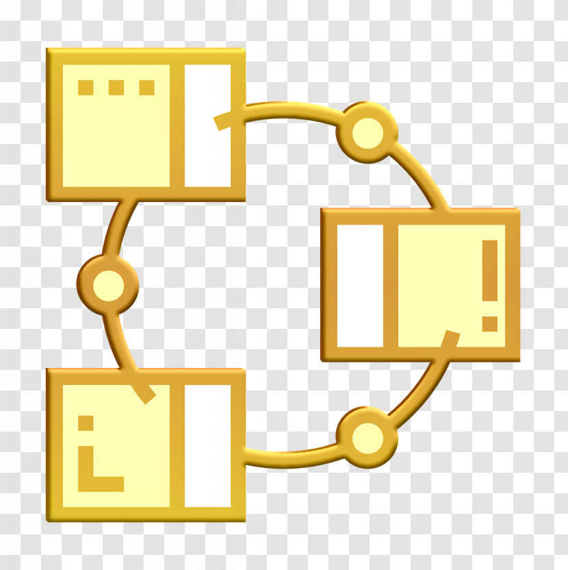 Algorithm Icon Blockchain Icon Transaction Icon Transparent PNG