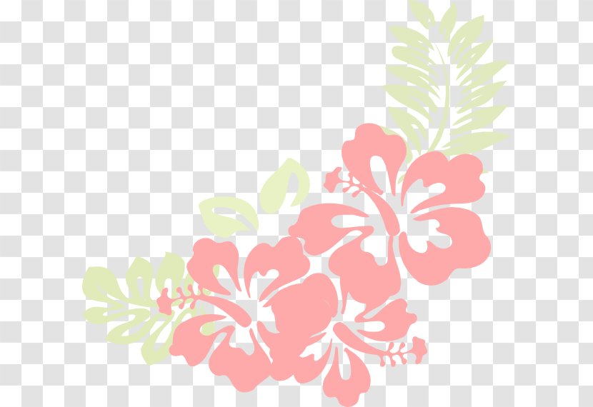Luau Clip Art - Plant - Hibiscus Transparent PNG