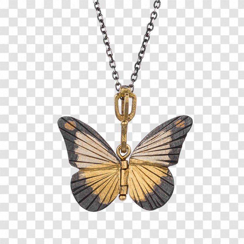 Monarch Butterfly Charms & Pendants Necklace Jewellery - Goods Transparent PNG