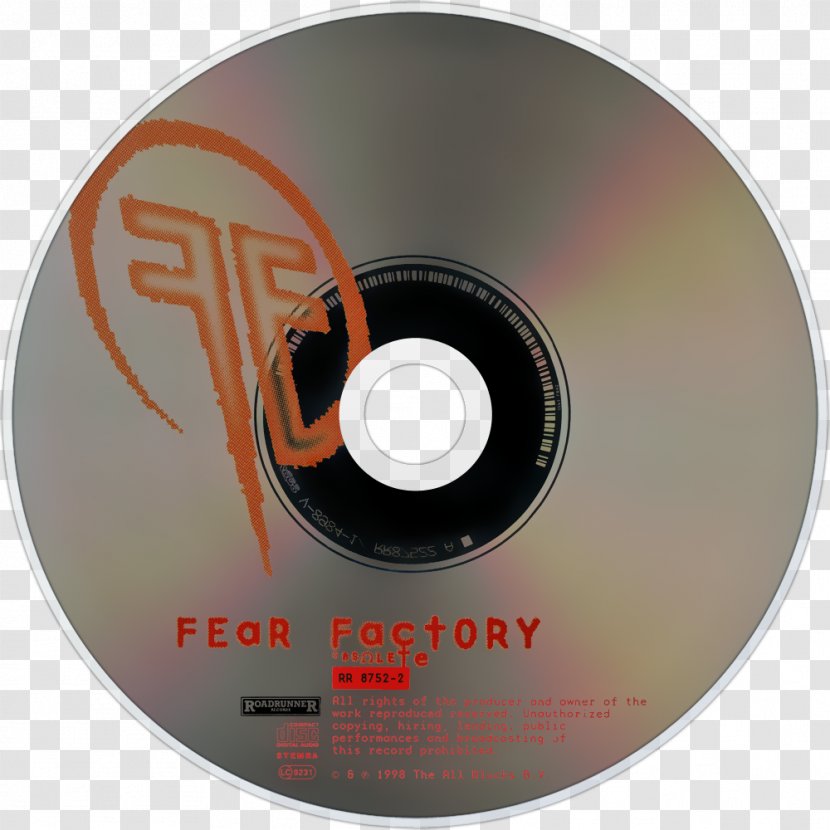 Compact Disc Product Design Brand - Dvd - Fear Factory Transparent PNG