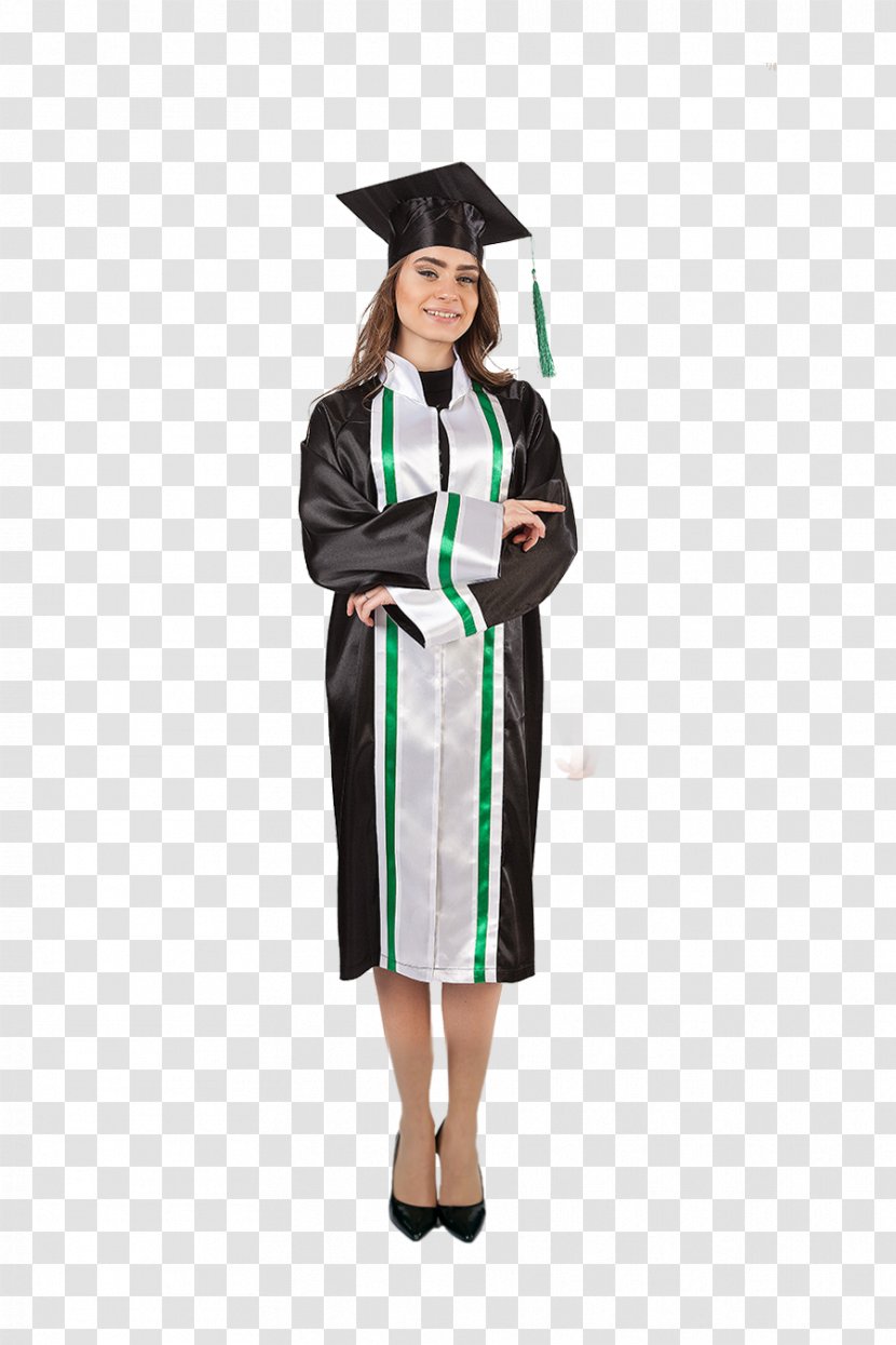 Robe Graduation Ceremony Academician Academic Dress Square Cap - Frame - Mezuniyet Transparent PNG