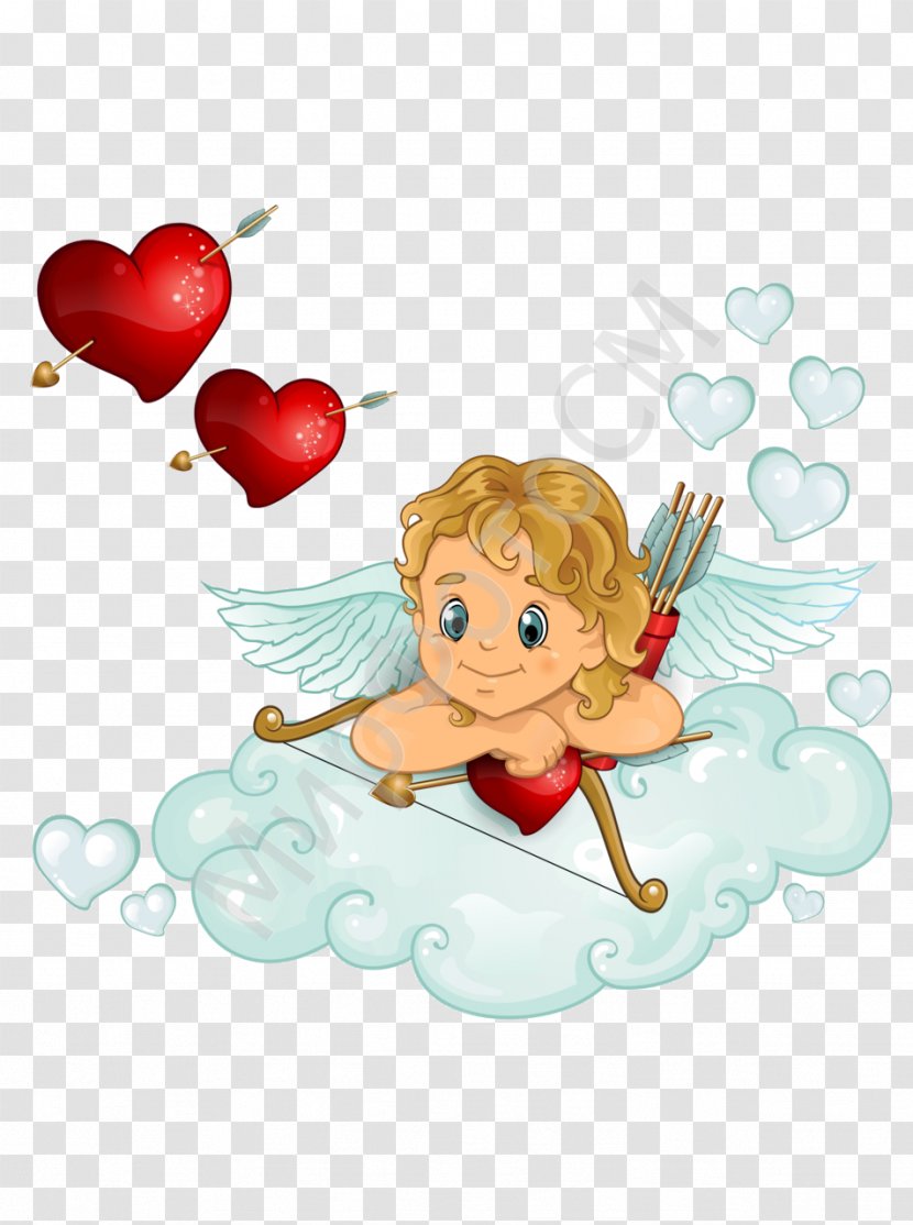 Cupid Love Eros Cherub - Flower Transparent PNG