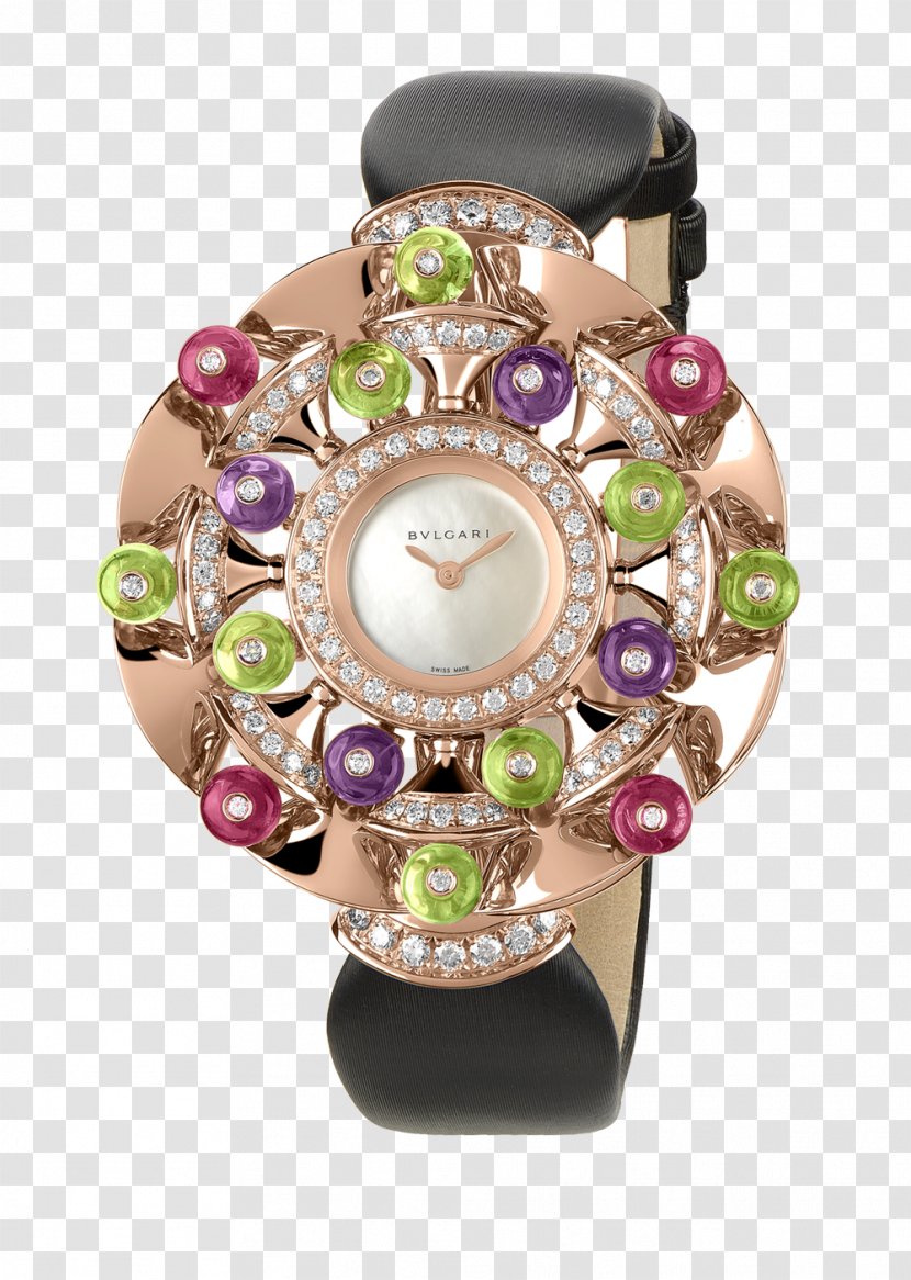 Earring Bulgari Jewellery Luxury Necklace - Watch - Rose Gold Jewelry Watches Women Transparent PNG