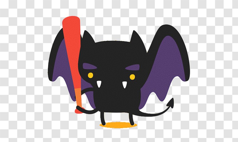 Batch File Computer - Black Bat Transparent PNG