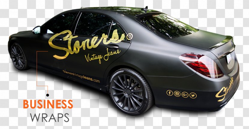 Bumper Mid-size Car Van Door - Wrap Advertising Transparent PNG