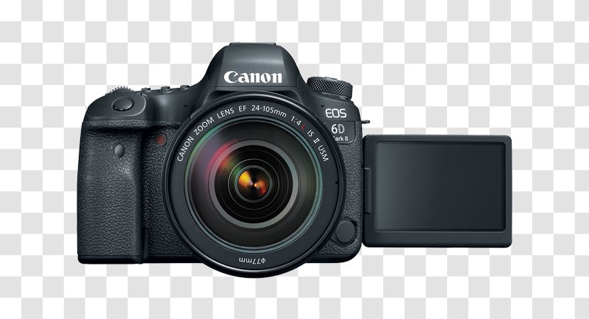 Canon EOS 6D Mark II 5D III Full-frame Digital SLR - Cameras Transparent PNG
