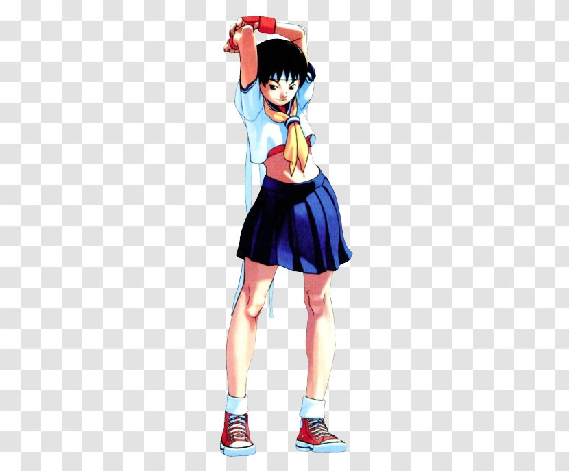 Street Fighter Alpha 2 EX Sakura Kasugano 3 - Frame - Watercolor Transparent PNG