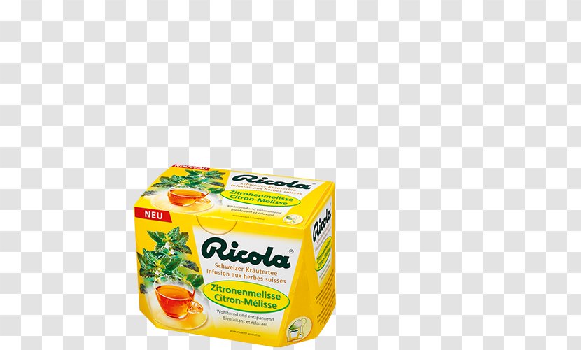 Herbal Tea Ricola Infusion - Grocery Store - Lemon Mint Transparent PNG