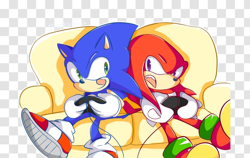 Sonic The Hedgehog & Knuckles Generations Rouge Bat Echidna - Heart Transparent PNG