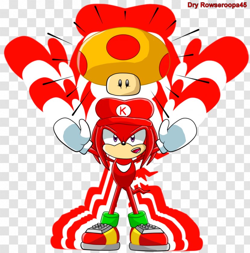 Knuckles The Echidna Mario & Sonic At Olympic Games Toad Bros. Transparent PNG